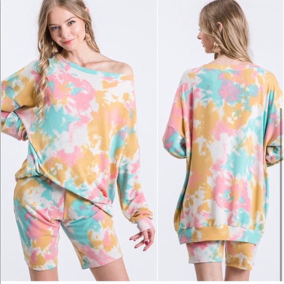 Boho Tie Dye Ultra Soft Top - Picture 4 of 4